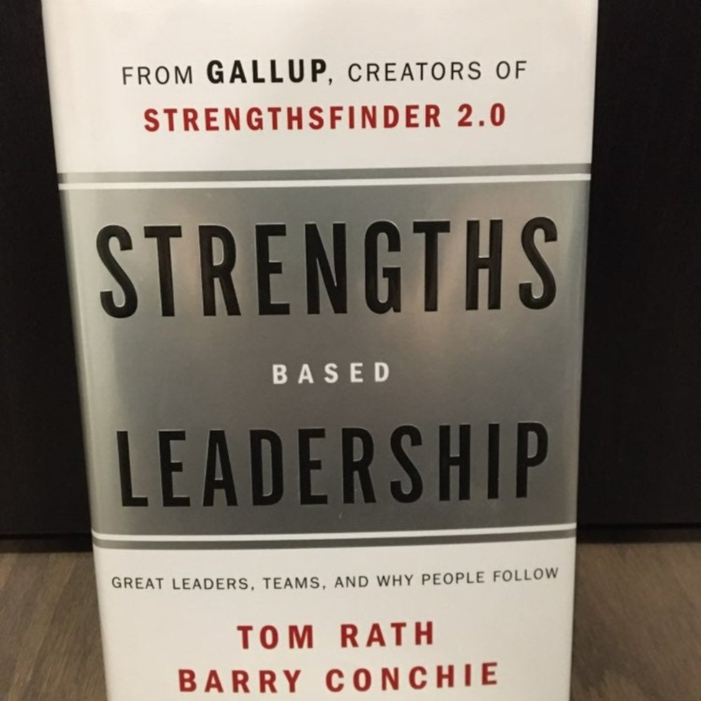 Strengths Based Leadership Hardcover Book Tom Rath - Gallup Management